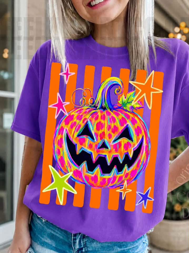 NEON PUMPKIN
