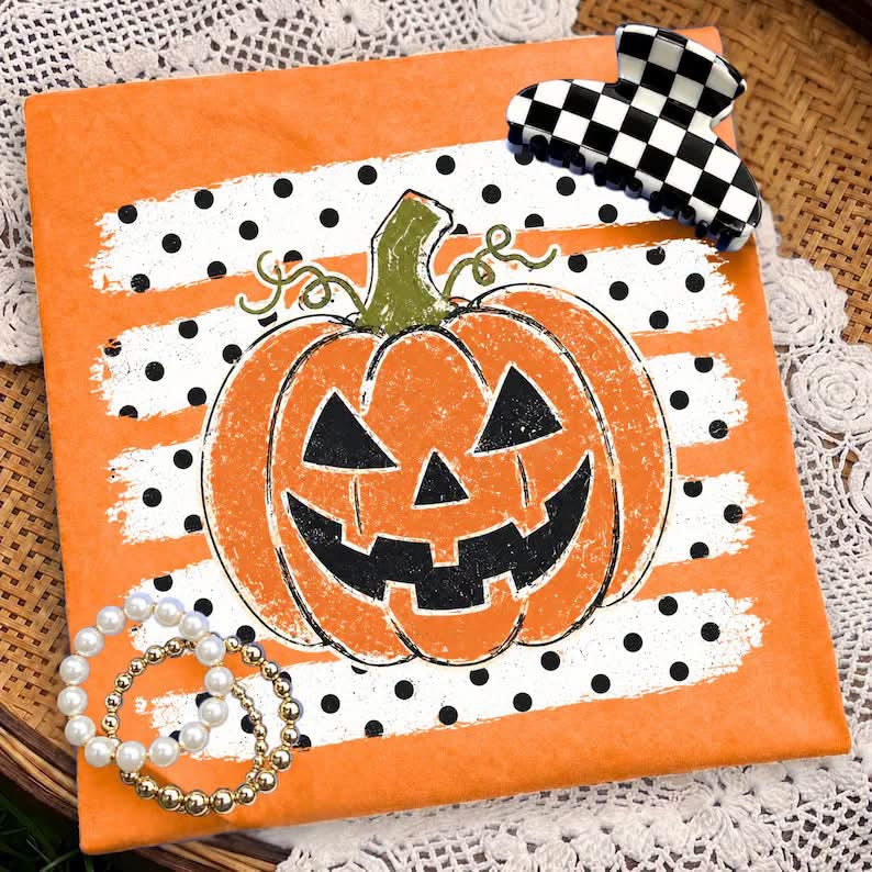 POLKA DOT PUMPKIN